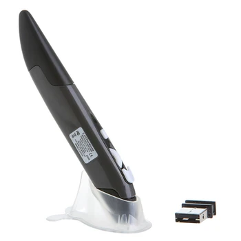 2018 New Mini 2.4 GHz USB Wireless Mouse Optical Pen Air Mouse Adjustable 500 / 1000DPI dla komputerów przenośnych i komputerów stacjonarnych