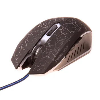 Mysz przewodowa mysz 3200 DPI USB LED Gaming Mouse 6 bottons USB 3D gaming mouse Gamer laptop notebook myszy 3D gry myszy