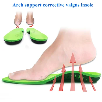 Plus rozmiar арочная wsparcie obuwie ortopedyczne wkładki EVA płaskostopie sportowe X/O nogi oddychające wkładki dla stóp mężczyźni kobiety wstawić Pad
