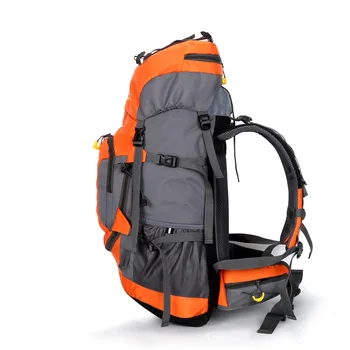 60L wspinaczka górska, piesza turystyka torba wysłać pokrowiec wodoodporny obozowych plecak nocne odbicie projekt męski odkryty camping plecaki