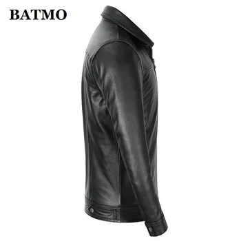 BATMO 2020 nowa dostawa sping naturalna krowa skórzane kurtki męskie,skóra naturalna kurtki,plus rozmiar S-5XL PDD05