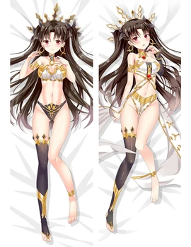 Anime Fate Grand Order Body Pillow Cover Case FGO Sexy Girls Dekoracyjna poszewka персиковая skóra 2 Way Throw Otaku Pillow case prezent