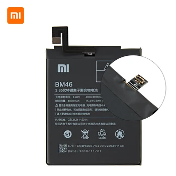 Xiao mi Original BM46 4050mAh Battery For Xiaomi Redmi Note 3 / Note 3 Pro BM46 Highquality Phone Replacement Batteries