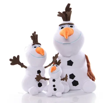 Disney mrożone 12 cm/20 cm/35 cm bałwan Olaf pluszowe zabawki wypchane lalki Kawaii miękkie miękkie zwierzęta dla dzieci prezenty świąteczne