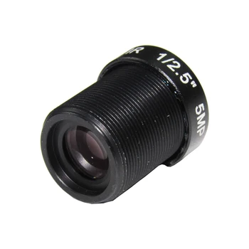 HD 5.0 megapikselowy obiektyw kamery 8 mm stała przysłona M12 F2.0 1/2.5