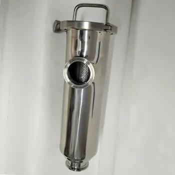 19/25/32/38/51 mm sanitarny narożny filtr Tri, clamp, filtr ze stali nierdzewnej SS304 żywności filtr