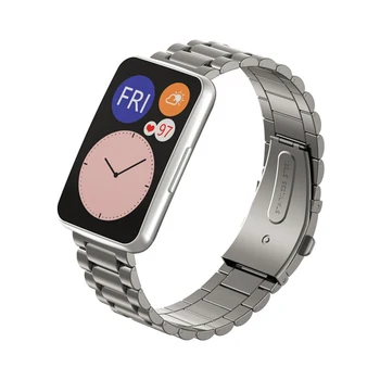22 mm klasyczny metalowy pasek ze stali nierdzewnej dla Huawei Watch Fit pasy bransoletka dla Huawei Watch Fit Smart Watch naręczny bransoletka