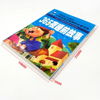 Oryginalny 365 dni bajka bajki dla dzieci ilustrowana książka chiński mandaryn pinyin książki dla dzieci bajki dla dzieci na dobranoc książka