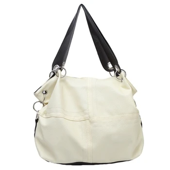 Szyć kobiety torba miękka skóra ekologiczna torba o dużej pojemności torebki damskie torby gonami