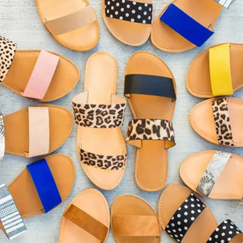 EPHER kolor bloku damskie slajdy letnie poślizgu na buty plażowe sandały slajdy w różnych kolorach