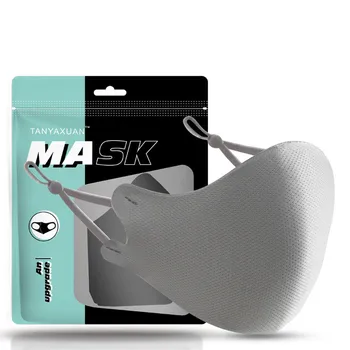 Unisex kolor maska Sport oddychająca wygodny usta maska do twarzy ochrona zmywalny trójwymiarowy wielokolorowy