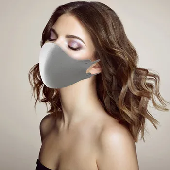 Unisex kolor maska Sport oddychająca wygodny usta maska do twarzy ochrona zmywalny trójwymiarowy wielokolorowy