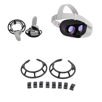 1 para twarda pokrywa ochronna VR Cage części zamienne wielokrotna ochrona Anti Shock Guard kontroler ramka dla Oculus Quest 2