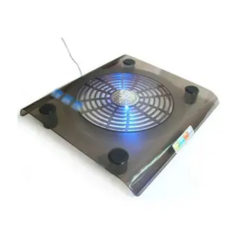 Notebook Cooler USB Cooling Big Fan LED Light Cooler Pad Stand for 15\