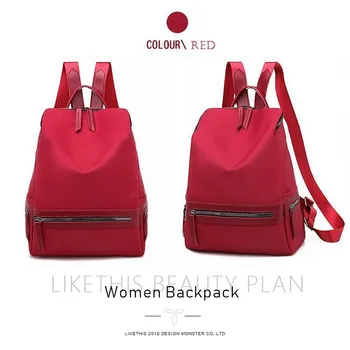 LIKETHIS marka plecak kobiety schludny student 2019 Nowy Oxford torby podróżne Mochila dużej pojemności torba Torba na ramię