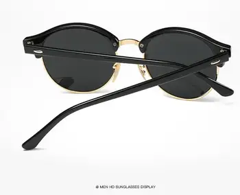 Gorące 2020 okulary dla kobiet popularne marki projektant retro dla mężczyzn letni styl okulary nity ramka kolorowe odcienie pokrycia