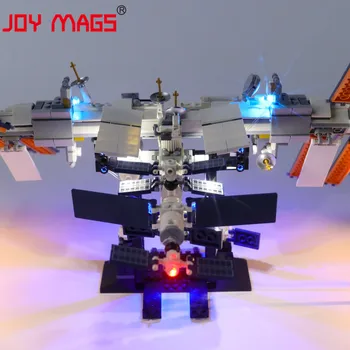 JOY MAGS Only Led Light Kit For 21321 Ideas Series International Space Station , NO Model