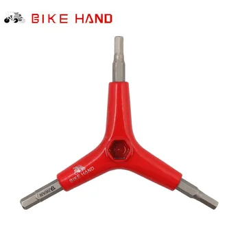 Rower ręczny 4/5/6 mm 3-pasmowy Y klucz sześciokątny klucz narzędzia do naprawy roweru Mtb górskie drogi rower jazda na rowerze rower narzędzia