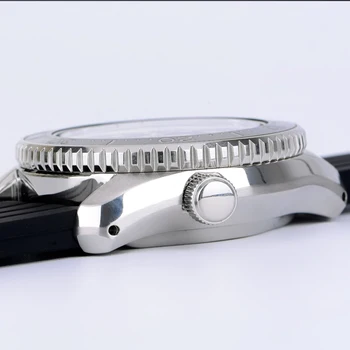 HEIMDALLR Sharkey rocznika mężczyzna zegarka do nurkowania szafirowe zegarki sportowe świecące dial 300 m Wodoodporny zegarek mechaniczny zegarek luksus
