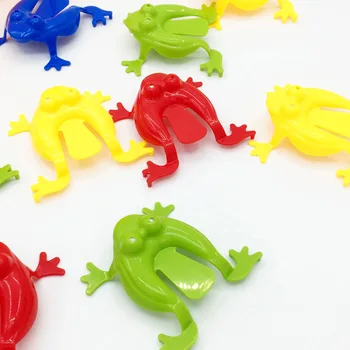 12 Żaby Skaczące Dzieci Nostalgiczne Zabawki Do Przedszkola Zabawki Edukacyjne Nietoksyczne, Bez Smaku Skaczące Zabawki
