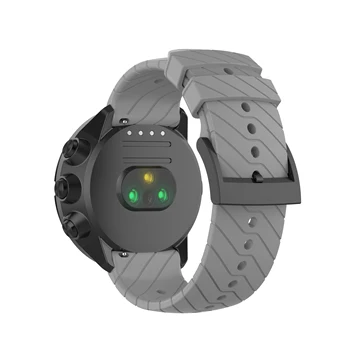 Tencloud wymiana pasek do zegarków Suunto 7 24 mm Miękki silikonowy pasek Suunto 9 Sport trwałe bransoletka akcesoria Smartwatch