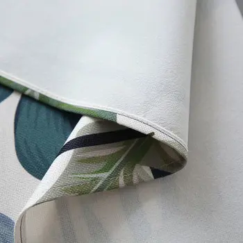 Bawełnianej bielizny wodoodporna pokrywa stołu prostokątny obrus obrusy dla roślin ceraty wystrój pokrywa anty-plama PVC obrus