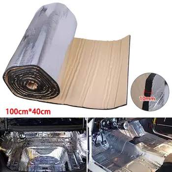 10mm Car Truck Firewall Heat Sound Deadener izolacyjny mata oslona dzwiekochlonna aislante termico Car Heat Sound Thermal Proofing Pad