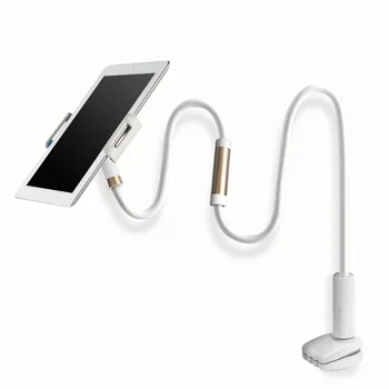 120 cm długie ramię regulowany uchwyt podstawki dla tabletu Ipad Samsung Kindle 4-10, 5-calowy smartfon leniwy łóżko tablet uchwyt