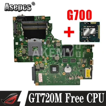 Akemy for G700 druku płyty głównej Lenovo G700 BAMB1 MAIN Board płyta główna laptopa druku płyty głównej rev:2.1 HM70 GT720M 100 Test OK, Free CPU