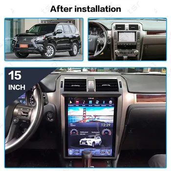 AOTSR Android 9.0 Tesla style PX6 DSP ekran auta nawigacja GPS Lexus GX400 GX460 2010-2018 głowicy odtwarzacz multimedialny