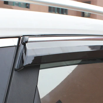 Chuky 4szt stylizacja samochodu okienne, daszki zadaszenia ukrycia deszczowej tarcza do Mazda CX-5 2013 2016 2017 2018 akcesoria samochodowe