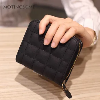 Stylowe damskie torebki i portfele 2 składana siatka minimalistyczne torebki krótki piękny portfel posiadacza karty torba na dokumenty luksusowy projekt 2020