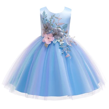 Elegancki kochanie dziewczyny korowód sukienka księżniczki dzieci dziewczyny Urodziny sukienki dla dziewczynek suknia ślubna odzież Dziecięca vestido
