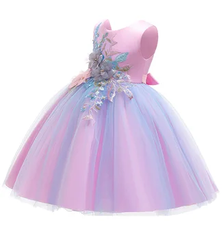 Elegancki kochanie dziewczyny korowód sukienka księżniczki dzieci dziewczyny Urodziny sukienki dla dziewczynek suknia ślubna odzież Dziecięca vestido