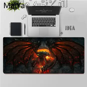 Maya wysoka jakość World of Warcraft WOW Lich King laptop do gier myszy Podkładka pod mysz Bezpłatna wysyłka Duży podkładka do myszy, klawiatury mata