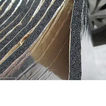 12 x 5 mm samochód dostawczy izolacja akustyczna izolacja bawełna, folia aluminiowa омертвление zamknięta komórka przez piankę samochodowy wnętrze
