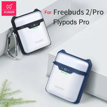 Xundd etui dla słuchawek do Huawei FreeBuds 2 Pro 3 Honor FlyPods Pro Charging bin antypoślizgowa odporna na wstrząsy etui pokrowiec