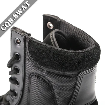 CQB.SWAT 2018 taktyczne buty wojskowe buty bojowe wojskowe czarne męskie buty oddychające noszone z wysokiej jakości pokładowego buta