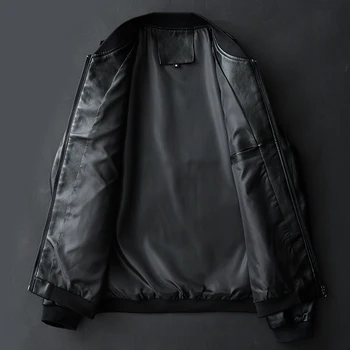 2020 nowa męska skórzana kurtka, moda wiosna jesień handel zagraniczny kurtki duży rozmiar skórzane męskie motocyklowe płaszcz P88817