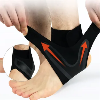 ZITY 1szt stawu skokowego ochraniacze anty rozciąganie odkryty koszykówka piłka nożna kostki klamra obsługuje pasy bandaż owinąć nogi bezpieczeństwa