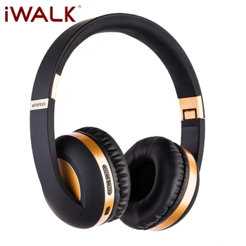 IWALK Bluetooth 5.0 słuchawki nowy przypływ przenośny gry USB zestaw słuchawkowy obsługuje karty TF wodoodporny Hifi słuchawki Mężczyźni Kobiety