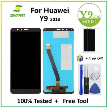 Huawei Y9 2018 wyświetlacz LCD ekran dotykowy digitizer w zbieraniu Enjoy 8 Plus FLA-L22 FLA-LX2 FLA-AL00 FLA-LA10 5.93