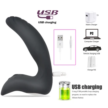 Wibracyjny masażer prostaty anal wtyczkę dildo potężne silniki 10 modeli stymulacji silikonowy korek analny sex zabawki dla mężczyzn i kobiet