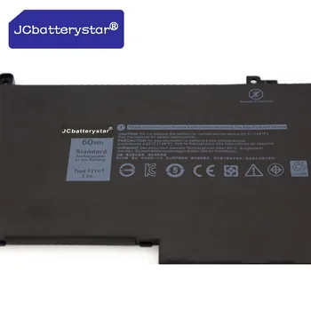 JCbatterystar nowy, wysokiej jakości bateria do laptopa F3YGT Dell Latitude 12 7000 E7280 E7290 E7380 E7390 E7480 E7490 2X39G 60WH