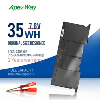 ApexWay 35WH 7.6 V nowa bateria do laptopa Apple MacBook Air 11