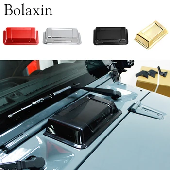 Bolaxin Car accessories Car-styling ABS Engine Hood Inlet Cover Air Inlet Cap Hood Scoop dla Jeep Wrangler JK 2007-
