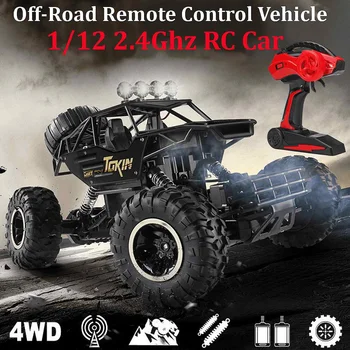1:12 4WD RC Car zaktualizowana wersja 2.4 G Radio Control Car Toys Off-Road Remote Control Trucks boys Toys for Children