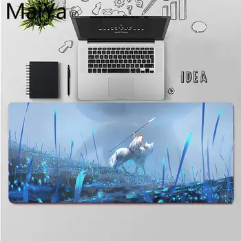 Maya japońskie anime Księżniczka Mononoke kauczuk naturalny podkładka pod mysz tenis mata Bezpłatna wysyłka Duży podkładka do myszy, klawiatury mata