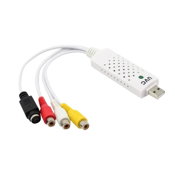 USB Video Capture Card Plug and Play dla WII PS3 XBO X360 dla WIN7/8/10 Linux Mac System