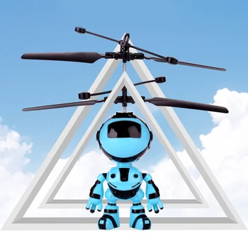 Latająca ręka robota, led mini-indukcyjna zawieszenie RC samolot latający dron zabawka samolot radia zawieszenia Helikoptery zabawki helikopter